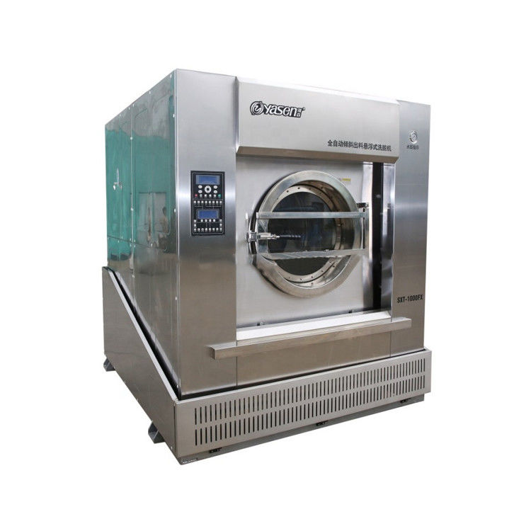 Máquina de lavar roupa industrial automática de 50 kg com aquecimento a vapor ou eletricidade 1,5-15KW