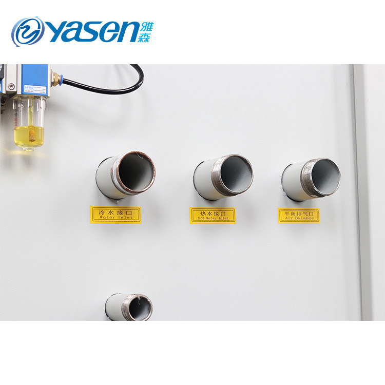 Máquina de lavagem industrial livre de corrosão de 150 kg para limpeza e secagem com água quente